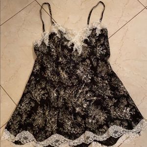 Victoria’s Secret teddy black and white